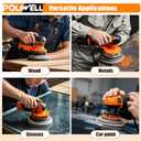6 Inch (150mm) 2000 Grit High Performance Waterproof Hook & Loop Sanding Discs Heavy Duty Silicon Carbide Round Flocking Sandpaper for Wet/Dry Sanding Grinder Polishing Accessories, 20-Pack