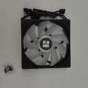 Thermalright TL-C12RB-S V2 CPU Fan, 120mm ARGB Case Cooler, 4pin PWM Connector Silent Computer Reverse Fan with S-FDB Bearing Included,up to 1500RPM PC Cooling(Black ARGB)