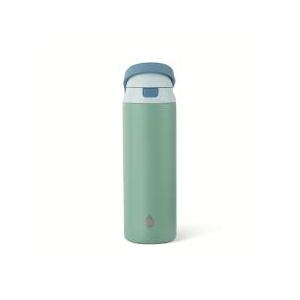 24oz Stainless Steel 2-in-1 Straw and Chug Water Bottle with Push Lid, Sage