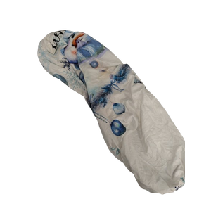 Preboun 1 Pc Winter Chair Covers Removable Washable Stretch Dining Room Slipcovers Parson Chair Protector for Winter Home Ceremony Party Decoration