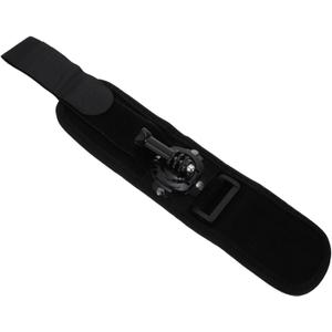ARTIBETTER Pcs Mount for Wrist Strap Rotating Helmet Mount Nylon Lightweight for Long-Term Use for Outdoor Adventures (28.5X7X4CMx3pcs, Blackx3pcs)