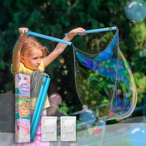 Mr. Pen- Giant Bubble Wands Kit, 1 Pack, Big Bubble Wand, Giant Bubble Maker, Large Bubble Wand, Giant Bubbles for Kids Outside, Outdoor Toys for Kids, Bubble Makers, Huge Bubble Wand Set