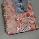 Spiral Journal Notebooks for Work, 300 Pages 5 Subject Notebook College Ruled with Dividers & Tabs, 8''x 10'' Large Notebook Journal for Women Students Note-Taking and Organizer (Pink Strawberry)