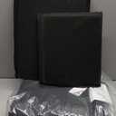 Back Seat Extender for Dogs, Waterproof Dog Car Seat Cover for Back Seat with Hard Bottom, 2026 Upgraded Material, Anti Scratch, Safer, Easy to Use and Clean, Holds 400lbs (Large, Black+Orange)