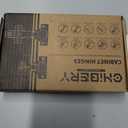 2 Pieces 90 Degree Cabinet Door Hinges, 180 Degree Cabinet Hinges for Wardrobe Bookcase Shoe Cabinet Door (4 Holes)