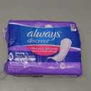Always Discreet Adult Incontinence Pads for Women, Heavy Absorbency, Long Length, Postpartum Pads, 39 Count