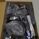 12Pcs Universal Vacuum Attachment Professional Shop Vac Accessories Wet Dry Vacuum Hose Adapter with Hair Brush Extension Wand Flexible Crevice Tool fit 2 1/2" to 1 1/4" and 1 7/8" to 1" Vacuum Hose