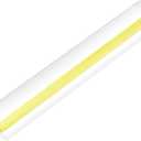 Chunful 1 Pcs 2X Bar Magnifying Ruler 12" Line Magnifier,Ruler with Magnifying Bar for Reading Small Prints, Bible, Books, Instructions, Cross Stitch Patterns and Small Print(Yellow)