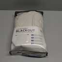 100% Blackout Shield Linen Blackout Curtains for Bedroom 84 Inches Long, Back Tab/Rod Pocket Living Room Drapes, Thermal Insulated Blackout Curtains 2 Panels Set, 50" W x 84" L, Cream