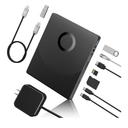 8 in 1 External Blueray/DVD Drive for PC, External CD/DVD Drive for Laptop Support 100G Disc 3D, Bluray Burner with HDMI/LAN/USB 3.0/Type-C/SD/TF Port, Blu-ray Player for Windows XP/7/8/10/11 MacOS