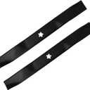 (2 Pack) Replacement Lawn Mower Mulching Blades for 134149 138498 138971 422719 532134149 - Fits Craftsman LT1000 LT2000 YT4000 Husqvarna YTH18542 YT150 Rider Lawn Tractor - 42” Deck