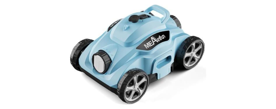 Pool Vacuum for Above Ground Pool, MAX Last 110 Mins & Clean 1076 Sq. Ft