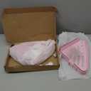 Sotfamily Plastic Shower Caddy Corner (For 90 Only), 4 Pack Adhesive Corner Shower Shelves for Bathroom Organizers and Storage, Pink