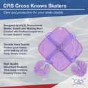 CRS Cross Skate Guards, Soakers and Towel Gift Set - Ice Skating Guards and Soft Skate Blade Covers for Figure Skating or Hockey M