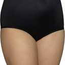 Vanity Fair Women's High Waisted Underwear, Full Coverage Ladies Panties, Perfectly Yours Briefs 5 XL