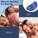 Anti Snoring Devices, Electric Anti Snoring Device, Effective Snoring Prevention, Sleep Apnea Devices for Men and Women, Adjustable Wind Speed, Suitable for All Nose Shapes, Blue