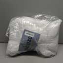 OKBA Set of 2 Throw Pillow Inserts, Hypoallergenic Soft & Firm Cushions with 100% Cotton Cover, 12x20 Pillows Filler for Side Sleepers, Sofa, Bed and Home Decor, Indoor Quality Hotel Pillows (12x20 Inch (Pack of 2)-1CM Stripe)