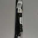 Spring Tension Curtain Rod 28 To 48 Inch Adjustable Expandable Black Tension Rod 7/8" Shower Curtain Rods No Drilling Spring Loaded Curtain Rod for Windows Bathroom Closet Kitchen Bedroom Doorway Door