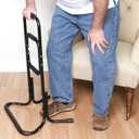 Bandwagon Chair Stand Assist - Portable Bar Helps You Rise from Seated Position - Lift Safety Elderly Assistance Products, Metal, Black, 1 Count
