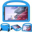 Kids Case for Samsung Galaxy Tab A11/A9 8.7 Inch 2025/2023 | Lightweight, Durable, Shockproof, Easy to Carry, Kids-friendly Hight Quality EVA Cover with Handle Stand, Blue