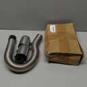Hypertune 24" Stainless Steel Radiator Flexible Coolant Water Hose Kit W/Cap Clamp Silver