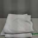 BGment Pure White 100% Blackout Curtains for Bedroom, Black Out Living Room 84 inch Panels with Thermal Liner, Rod Pocket and Back Tab Double Layer Room Darkening Drapes, 2 Panels, Each 38 x 84 Inch