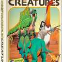 Tiny Worlds: Dinosaur Dynasties: Cretaceous Creatures Cards, Set of 30 Learning Flash Cards, Collectible Information Cards for Kids and Adults, Gifts for Children Above 6 Years Old