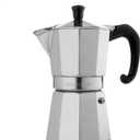 Bellemain Stovetop Espresso Maker | Italian Moka Pot Espresso Maker, Classic Aluminum Design Mocha Pot for Home Brewing & Camping | Easy to Use & Clean  6Cup, Silver