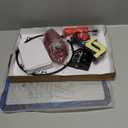 Indoor Basketball Hoop for Kids - Over The Door Mini Basketball Hoop with LED Light & Scoreboard, Includes 3 Balls & Air Pump - Basketball Toys Gifts for 4-12 Year Old Boys Girls (Blue)