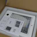 Electric Wall Heater for Indoor Use Complete Unit with Thermostat (Model: CSC151TW, Part: 67509), 5120 BTU, 120 Volt, 1500 Watt, White