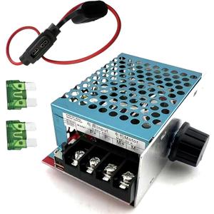 PWM DC Motor Speed Controller 7-70V 30A 2100W Max with 2pcs Fuse