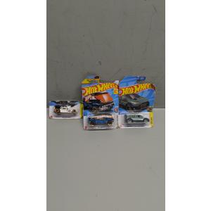 Pack Of 3 Hot Wheels Cars (Brick and Motor, Baja Bison T5, Ford Transit Connect)