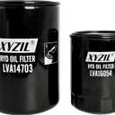 Transmission Hydraulic Oil Filter Kit LVA14703 LVA16054 Compatible with John Deere 2032R 2036R 2038R 3025E 3032E 3036E 3038E