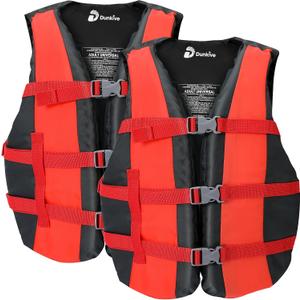 Adult Snorkel Vest, USCG Approved Type III Snorkel Vest (90+lb) | Adjustable 40-60 Inch Chest for Adult, Comfortable PFD for Boating, Kayaking, Paddle Boarding, Swimming & Water Sport