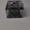 Outdoor Post Lights AC100-240V, 7.9" Hard Wired Glass Column Light, Waterproof Modern Pillar Lights, 3000K LED Fence Deck Lamp Landscape Lighting for Garden Pathway Yard Driveway Entrance Posts