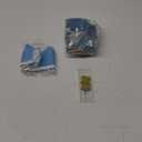 1/2 Birthday Boy Half Birthday Decorations High Chair Banner, 6 Month Girl Tassel Wood Bead Highchair Garland Blue