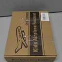 Toddler Airplane Bed, Kids Airplane Seat Extender Travel Bed, Kids Airplane Travel Essentials, Airplane Must Have for Toddlers, Portable Plane Foot Rest for Flights (Blue)