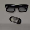 AI Smart Wireless Bluetooth Translation Glasses for Men/Women with Speakers/Bluetooth&140+ Languages Translation Sports/Travel/Drive/Busniess (C2+AI+Color Change Lenses+Black)