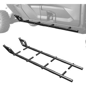 Nerf Bars Rock Sliders Compatible with Kawasaki Teryx KRX4 1000 2023-2025, Left & Right Side Steps Tree Kickers, Heavy Duty Steel Combined Side Bumper Protector Guard (4 Seat)