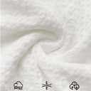 ZESICA Women's Long Sleeve Shirts 2026 Spring Fashion Square Neck Slim Fit Basic Going Out Tops Trendy Outfits (Large, White)