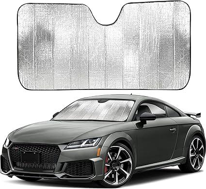 Car Windshield Sun Shade | Car Sun Visor to Protect Harmful UV Rays | Foldable Automotive Windshield Sunshades 