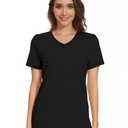 MAGCOMSEN Women's Short Sleeve T Shirt Black L (Black)