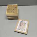 decorUhome 5x7 Picture Frame Set of 10, Display Photos 4x6 with Mat or 5x7 Unmatted for Picture Frames Collage Wall Decor, Natural