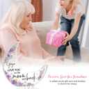 Yaya Gifts Gifts for Yaya From Grandkids Acrylic Moon Decorations 5.0 x 4.0 inch Mothers Day Christmas Birthday Gifts for Yaya, Gifts Ideas for Yaya Purple