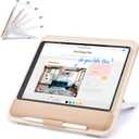 Wooden Tablet Stand for iPad Pro 12.9/11, Air, Mini, Fire HD, Samsung Galaxy Tab and More - Adjustable Portable Mount for Drawing/Desk/Writing/Watching