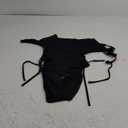 Women's One Piece Swimsuit- One Shoulder Bathing Suit Cutout Tummy Control Swimwear (Medium, Black)