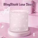 2 x Silicone Boot Compatible with Sinple Midern 24/30/40 oz Tumbler with Handle/Trek Pivot, Protective Anti-Scratch Bottle Bottom Sleeve Cover Compatible with Sinple Midern Tumbler (Bling Lavender Mist)