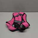 Weighted Vest for Women & Men with Reflective Stripe and Adjustable Buckle, Comfortable & Durable Rucking Vest for Walking, Running & Strength Training (10 lb, Pink)