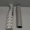 MontVoo -Bath Mat Rug-Rubber Backing Non Slip Quick Dry Absorbent Thin Bathroom Rugs Fit Under Door-Faux Suede Surface Bathroom Floor Mats-Shower Rug for in Front of Bathtub Shower Gray 17"x27.5" (Grey)