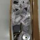 CUCUMI 10pcs 16oz Glass Juice Bottles with Lids, Reusable Juice Containers Drinking Jars Water Cups with Brush, Glass Straws, Lids with Hole | 10pcs, with Lids, Reusable, Juice Containers, Drinking Jars, Water Cups